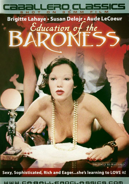 Education of the Baroness : Parties Fines (1977) - original poster -vintagepornfun.com