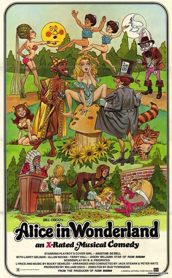 Alice in Wonderland: An X-Rated Musical Fantasy (1976) original poster