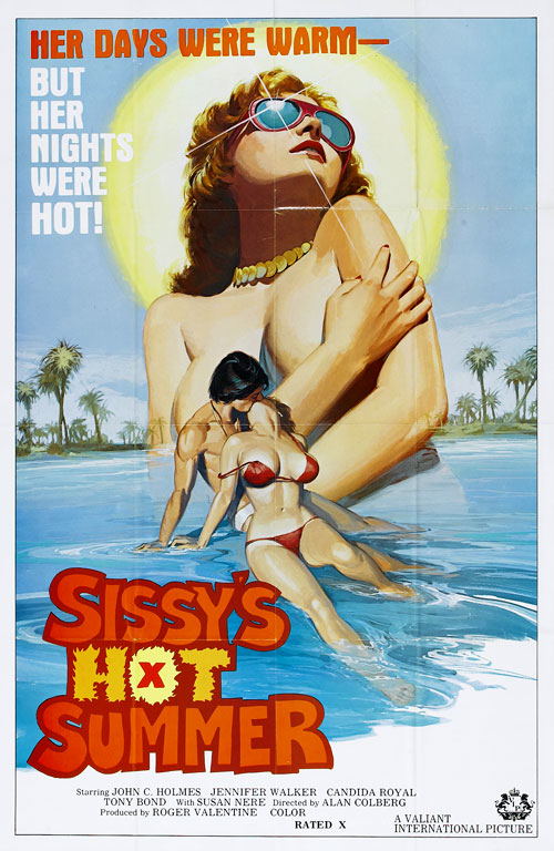 Sissy's Hot Summer (1979) - original poster - vintagepornfun.com