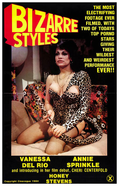 Bizarre Styles (1983) - original poster - vintagepornfun.com