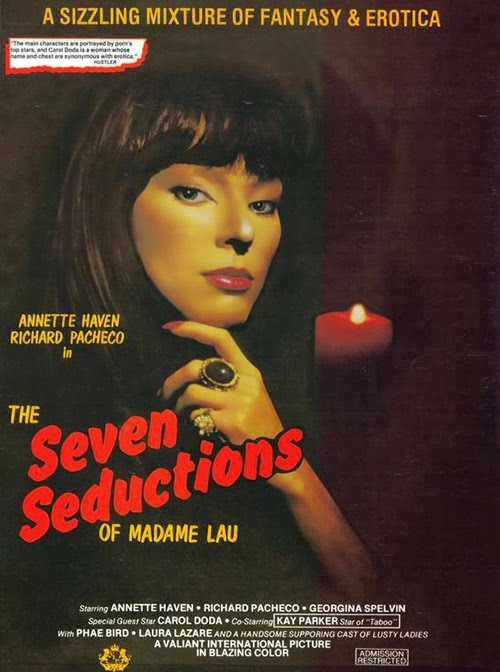 The Seven Seductions of Madame Lau (1981) - original poster - vintagepornfun.com