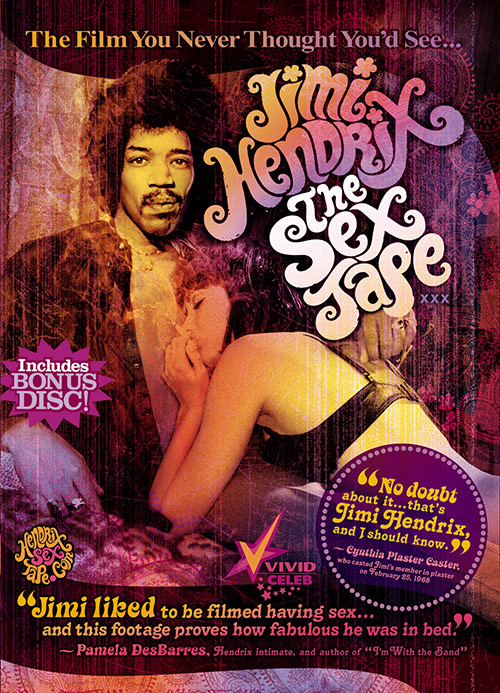 Jimi Hendrix: The Sex Tape (2008) - Original Poster - vintagepornfun.com