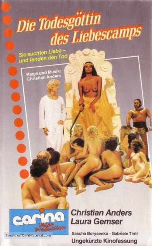 Love Camp : Divine Emanuelle : Die Todesgöttin des Liebescamps (1981) - Original Poster - vintagepornfun.com