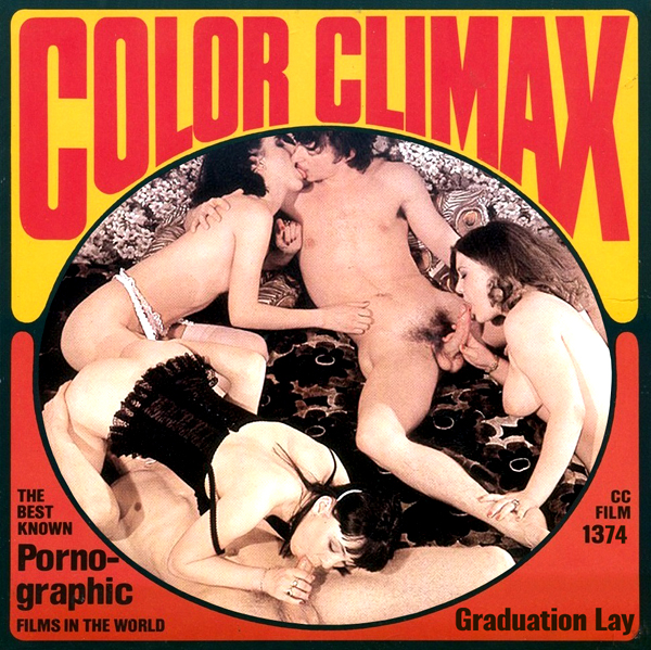Color Climax Film No. 1374 – Graduation Lay - Original Poster - vintagepornfun.com