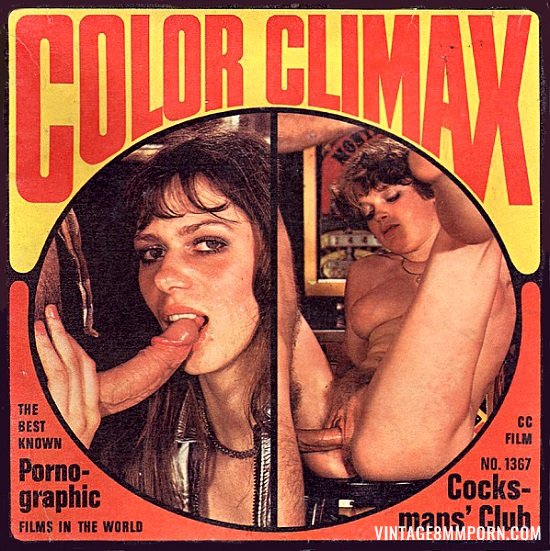 Color Climax Film No. 1367 – Cockmans Club - Original Poster - vintagepornfun.com