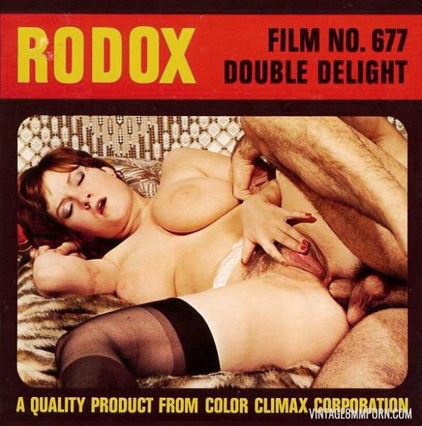 Color Climax – Rodox Film 677 – Double Delight - Original Poster - vintagepornfun.com