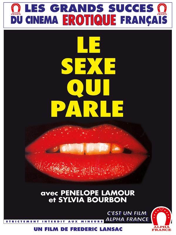 Le Sexe Qui Parle : Talking Pussy (1975) - Original Poster - vintagepornfun.com