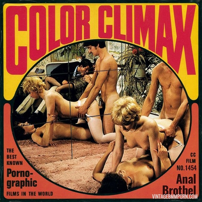 Color Climax : Color Climax Film No 1501 : Anal Brothel - Original Poster - vintagepornfun.com