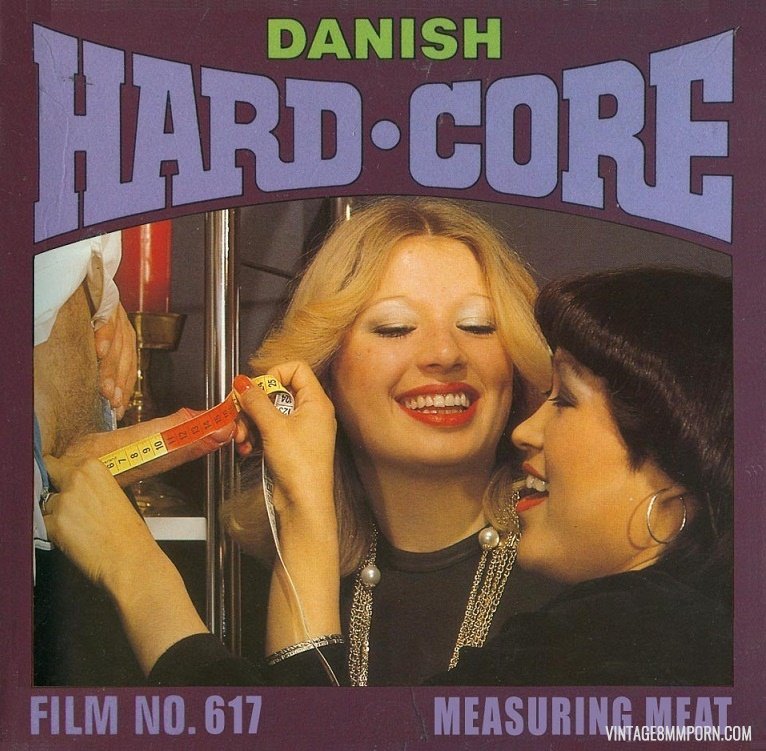 Color Climax: Danish Hardcore 617: Measuring Meat - Original Poster - vintagepornfun.com