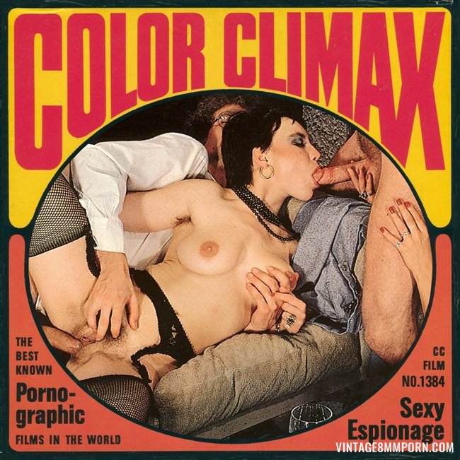 Color Climax: Color Climax Film 1384: Sexy Espionage - Original Poster - vintagepornfun.com