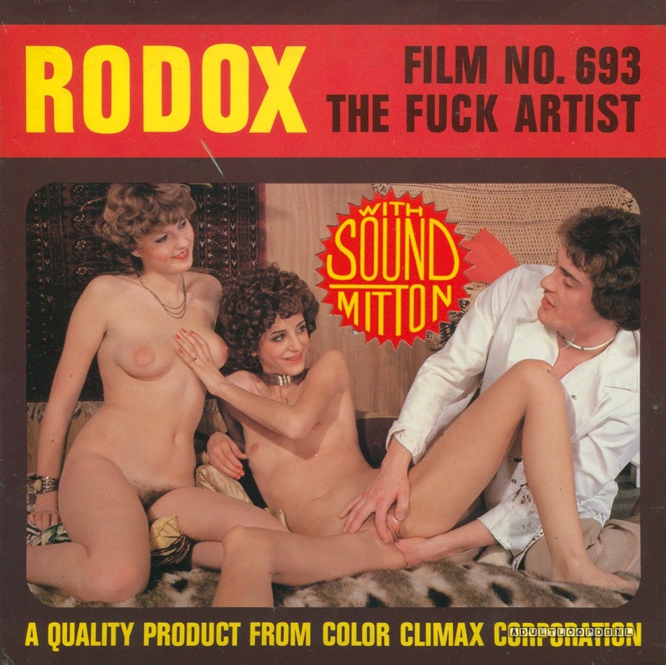 Color Climax: Rodox Film 693: The Fuck Artist - Original Poster - vintagepornfun.com