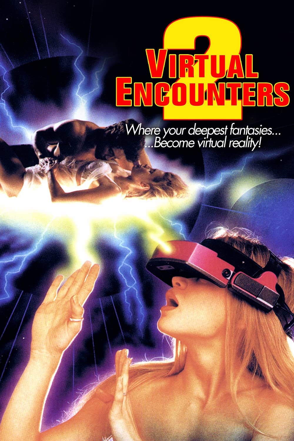 Virtual Encounters 2 (1998) - Original Poster - vintagepornfun.com