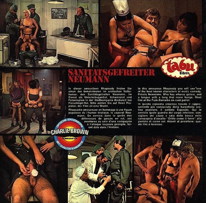 Sanitätsgefreiter Neumann (1975) - Original Poster - vintagepornfun.com