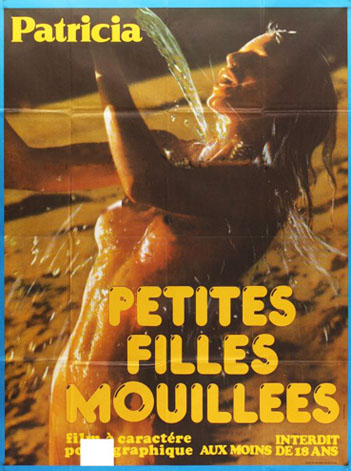 Patricia, Petite Fille Mouillée (1981) - Original Poster - vintagepornfun.com