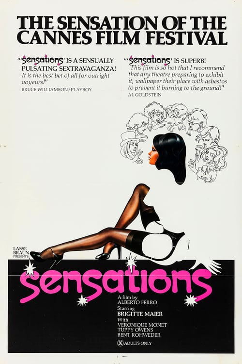 Sensations (1975) - Original Poster - vintagepornfun.com