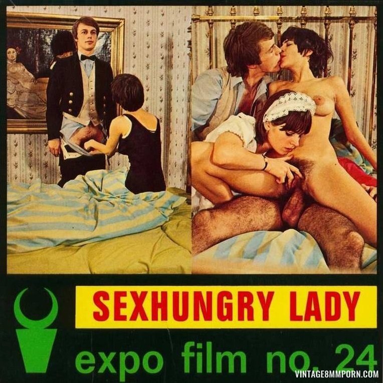 Color Climax: Expo Film 24: Sex Hungry Lady - Original Poster - vintagepornfun.com