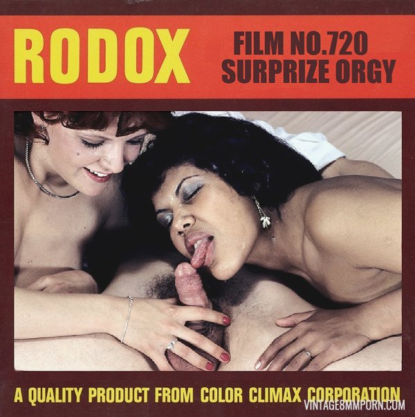 Color Climax: Rodox Film 720: Surprise Orgy - Original Poster - vintagepornfun.com