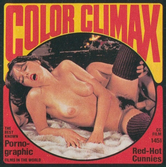 Color Climax: Color Climax Film 1451: Red Hot Cunnies - Original Poster - vintagepornfun.com