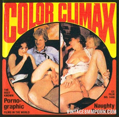 Color Climax: Color Climax Film 1446: Naughty Business - Original Poster - vintagepornfun.com