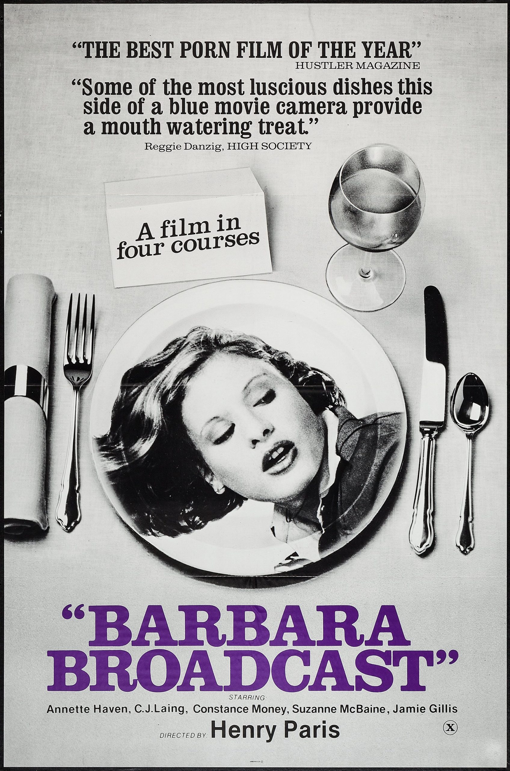 Barbara Broadcast (1977) - Original Poster - vintagepornfun.com