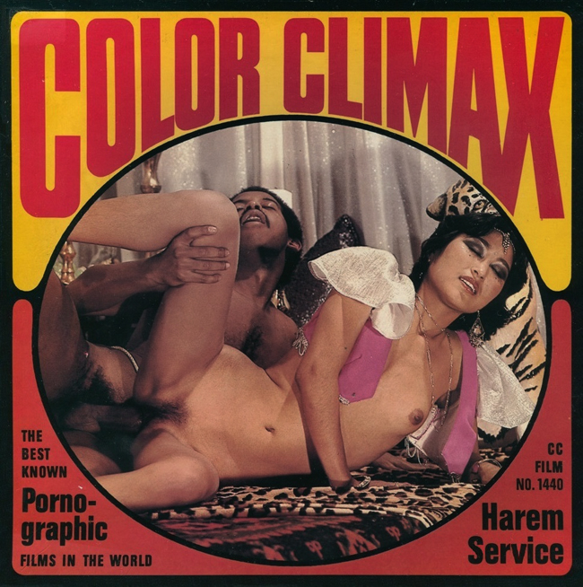 Color Climax: Color Climax Film 1440: Harem Service - Original Poster - vintagepornfun.com