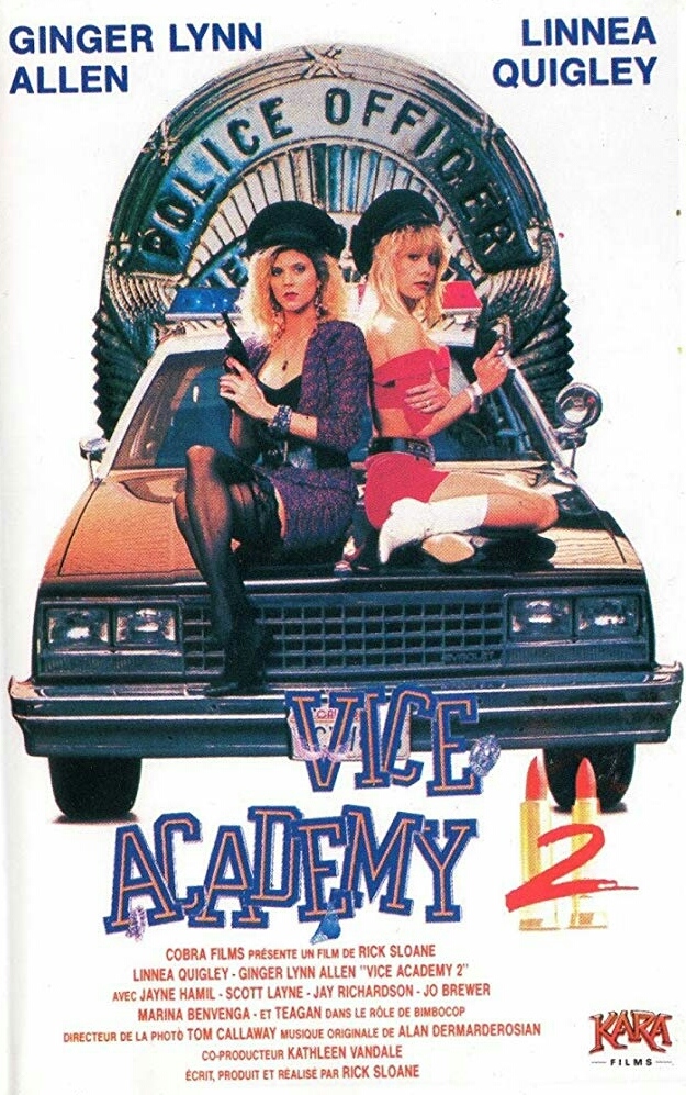 Vice Academy 2 (1990) - Original Poster - vintagepornfun.com
