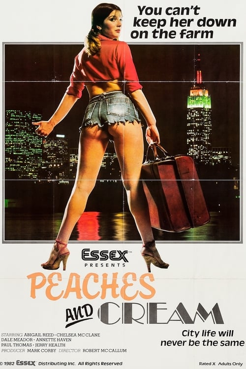 Peaches and Cream (1981) - Original Poster - vintagepornfun.com