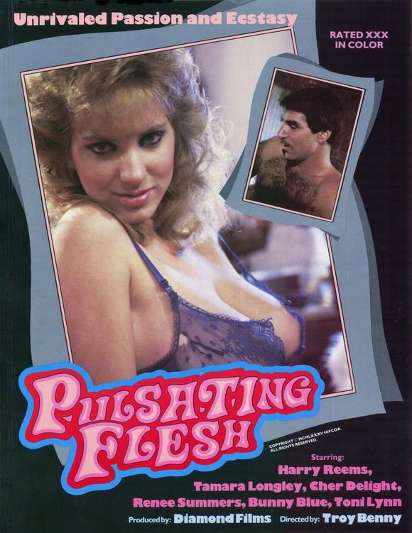 Pulsating Flesh (1986) - Original Poster - vintagepornfun.com