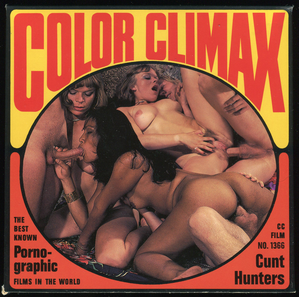 Color Climax: Color Climax Film 1366: Cunt Hunters - Original Poster - vintagepornfun.com