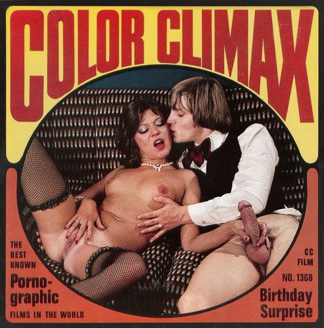 Color Climax: Color Climax Film 1368: Birthday Surprise - Original Poster - vintagepornfun.com