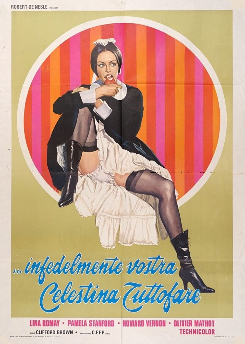 Celestine, Maid at Your Service (1974) - Original Poster - vintagepornfun.com