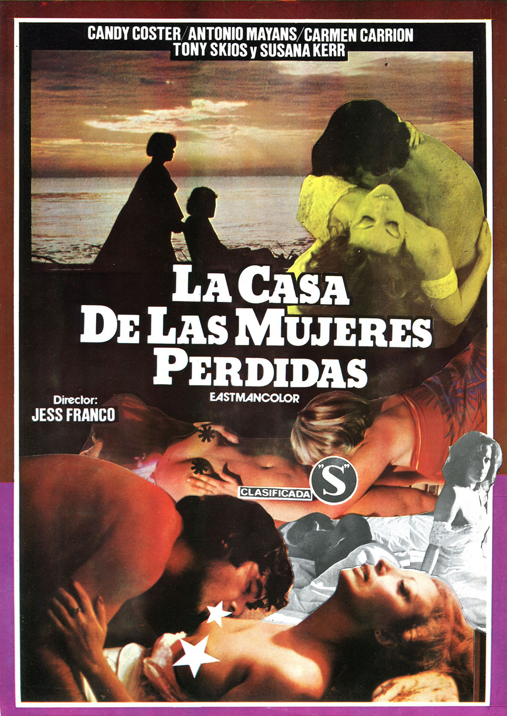La Casa De Las Mujeres Perdidas (1983) - Original Poster - vintagepornfun.com