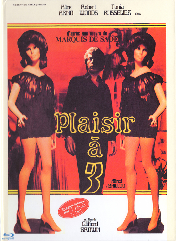 Fun for Three: Plaisir à Trois (1974) - Original Poster - vintagepornfun.com